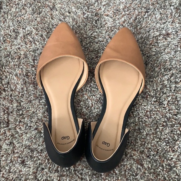 GAP  Leather Pointed Flats - Picture 4 of 4